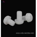 M8 M10 white nylon plastic machine screw